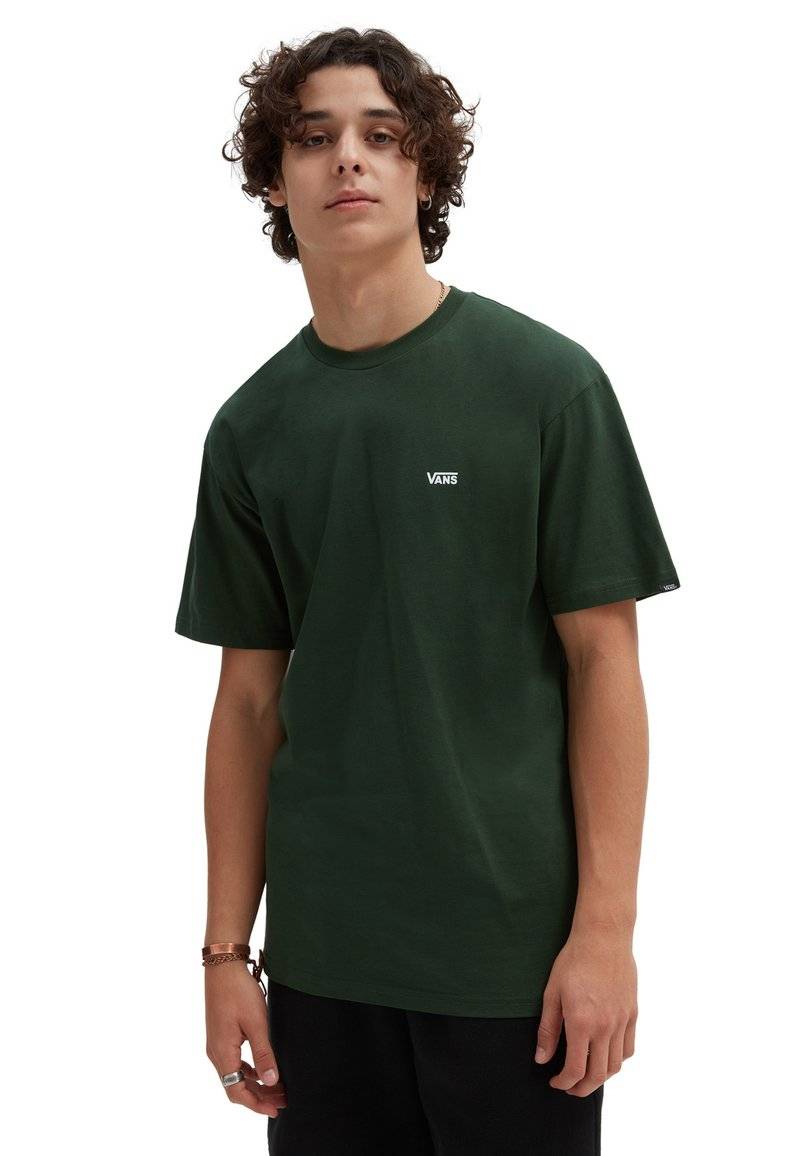 Vans Vans LEFT CHEST LOGO TEE - Basic T-shirt - mountain view white Neueste Stile