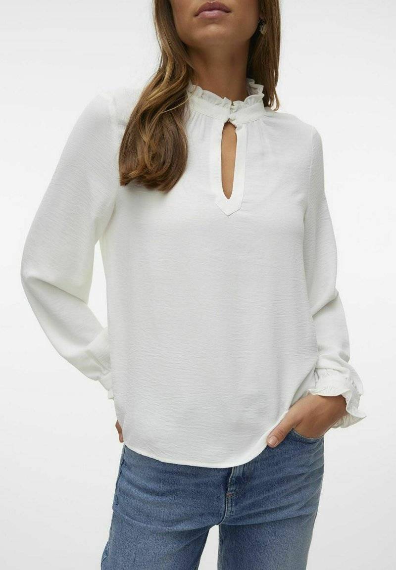 Vero Moda Vero Moda Blouse - snow white Bis zu 60% Rabatt