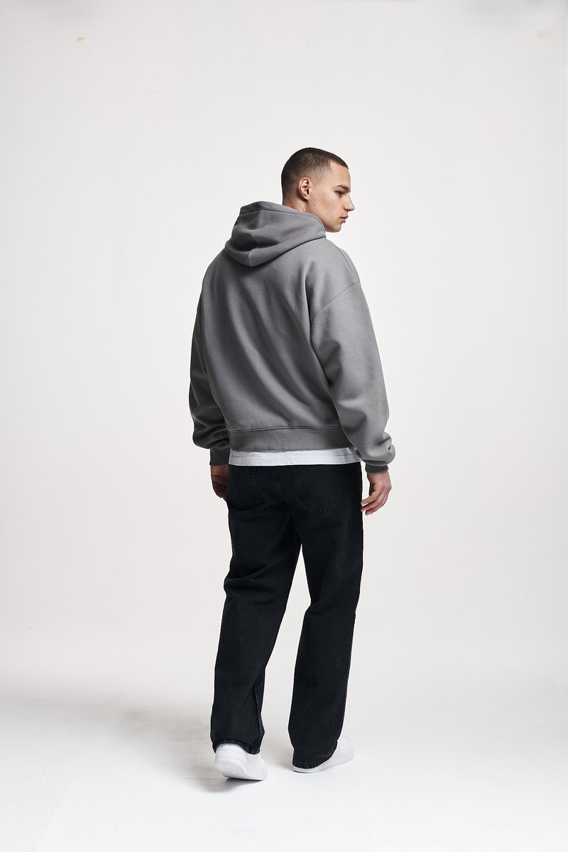 2Y Studios 2Y Studios ADRIK BAGGY - Straight leg jeans - washed black Sonderangebot der Fabrik