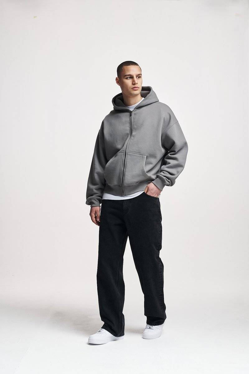 2Y Studios 2Y Studios ADRIK BAGGY - Straight leg jeans - washed black Sonderangebot der Fabrik