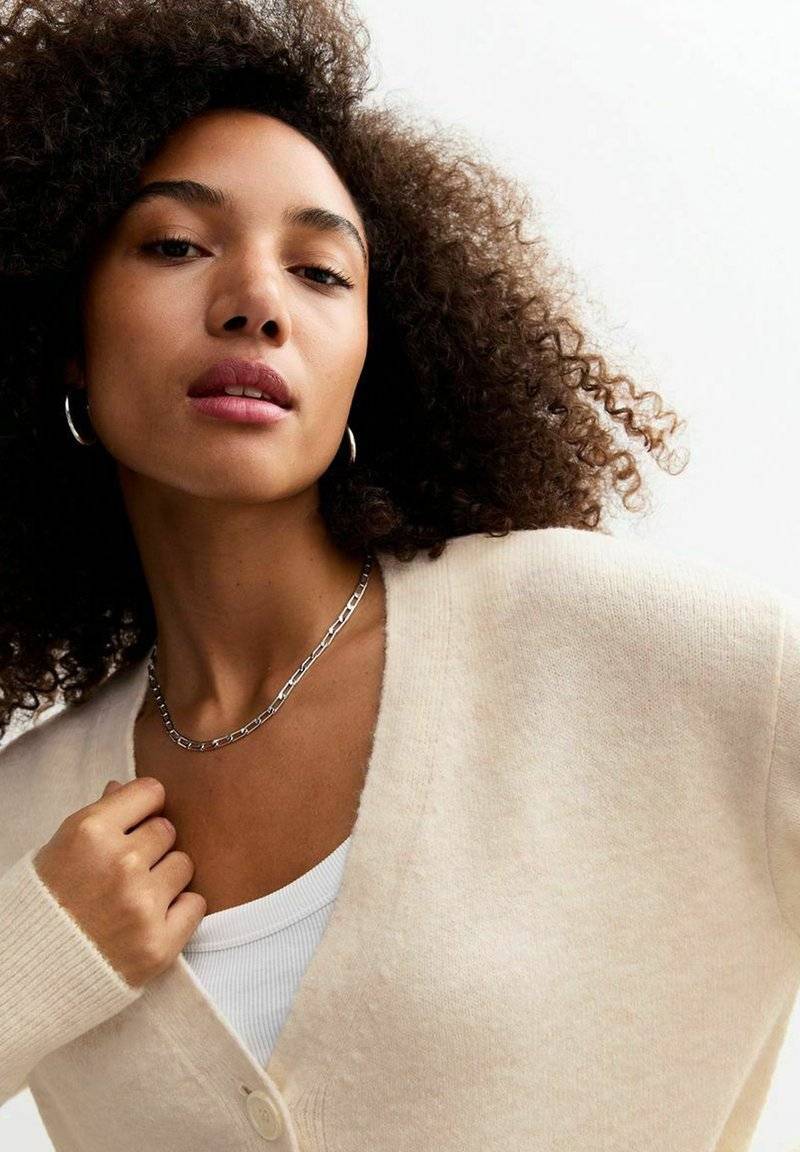 New Look New Look Cardigan - cream Discount Store für neue Produkte