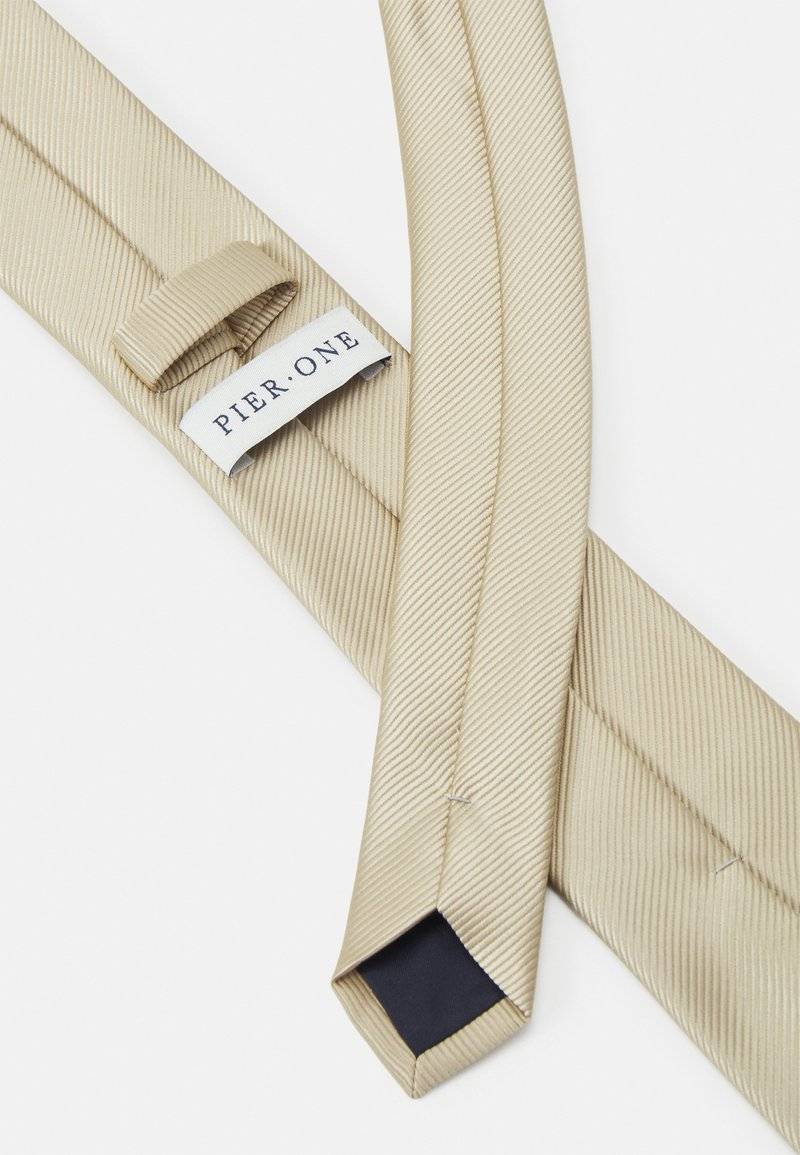 Pier One Pier One Tie - beige Begrenzt auf 3 Tage