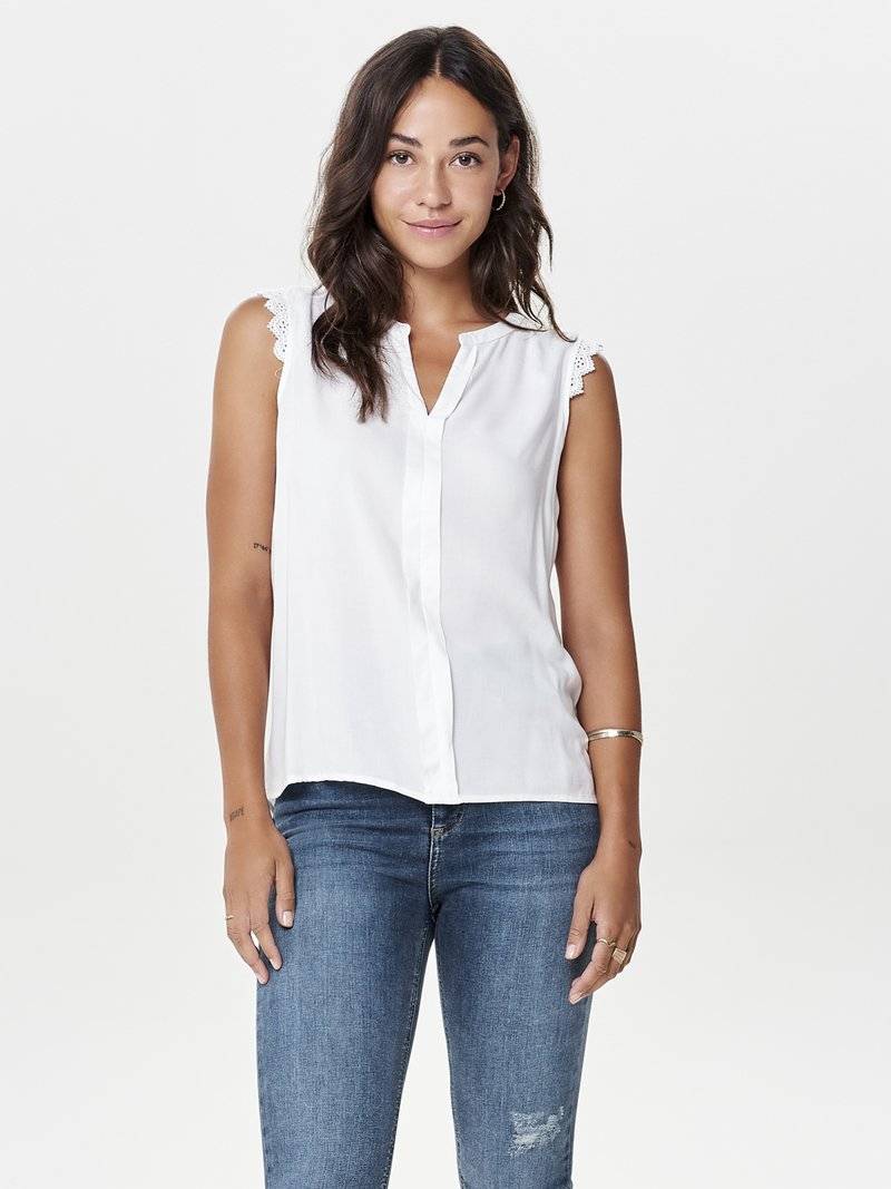 ONLY ONLY KIMMI - Blouse - white