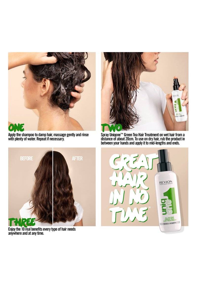 Revlon Professional Revlon Professional UNIQONE™ ALL IN ONE HAIR TREATMENT 10 REAL BENEFITS, GREEN TEA - Hair treatment Limitierter Zeitrabatt