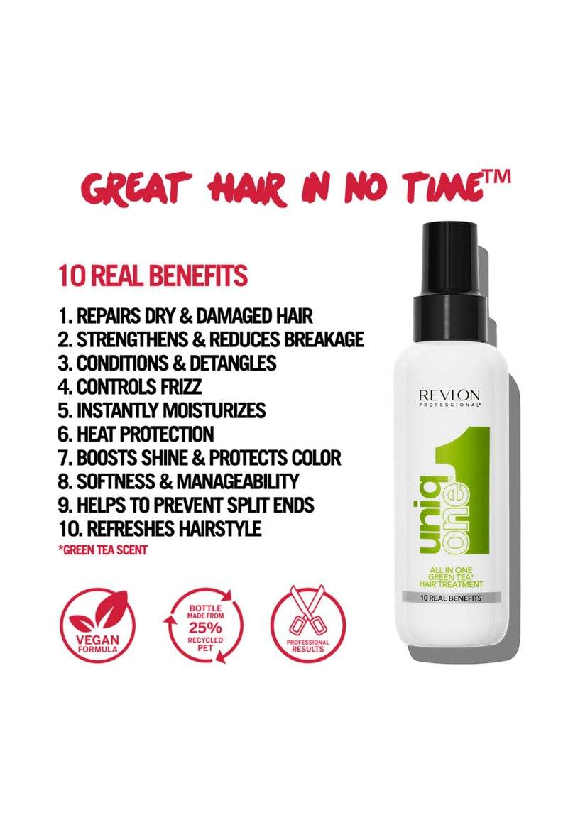 Revlon Professional Revlon Professional UNIQONE™ ALL IN ONE HAIR TREATMENT 10 REAL BENEFITS, GREEN TEA - Hair treatment Limitierter Zeitrabatt