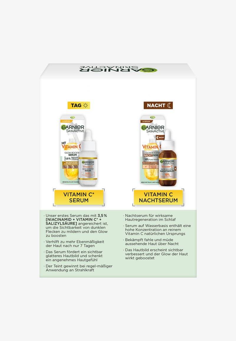 Garnier Garnier VITAMIN C GLOW BOOSTER SERUM DUO - Skincare set Vatertagsangebot