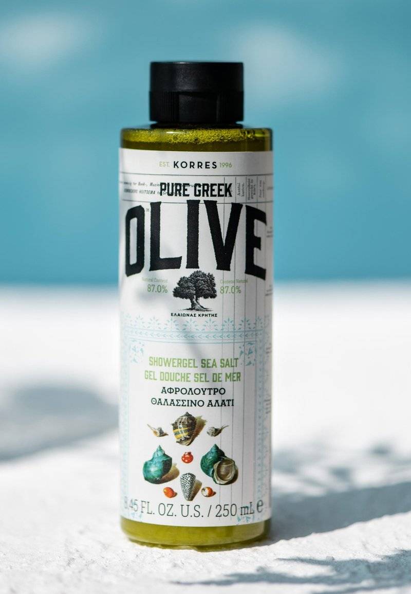 KORRES KORRES OLIVE & SEA SALT SHOWER GEL - Shower gel Räumungsverkauf