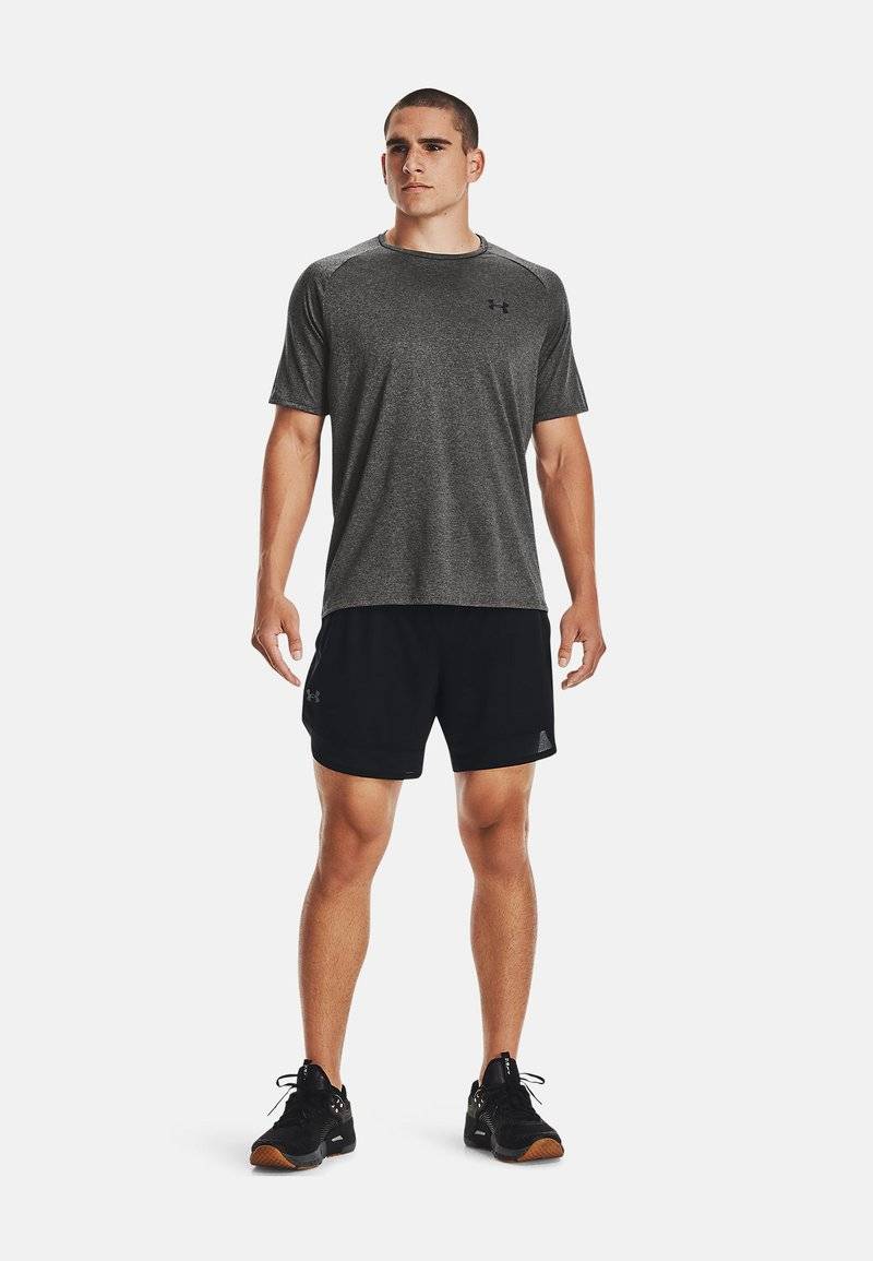 Under Armour Under Armour TECH TEE - Sports T-shirt - carbon heather Wochenangebot