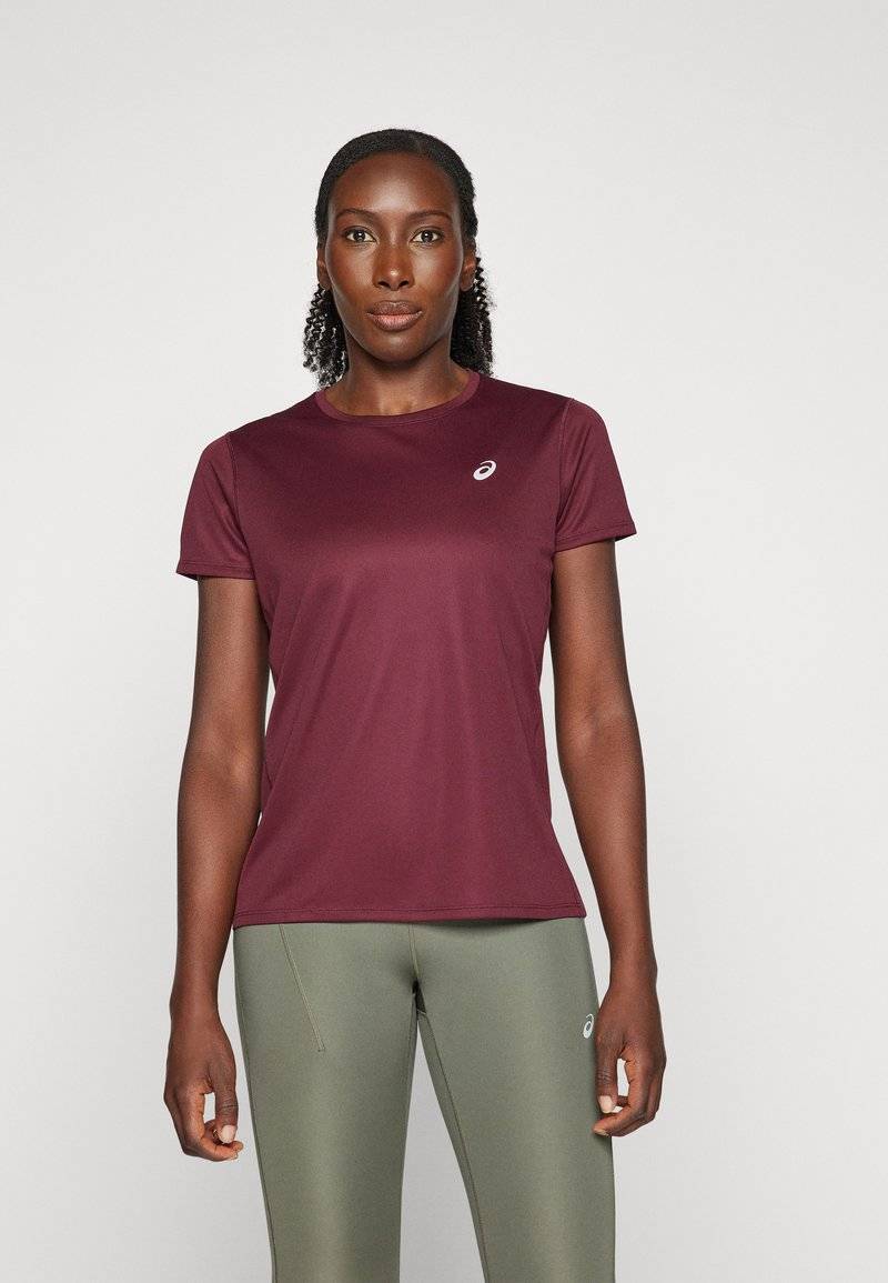 ASICS ASICS CORE TOP - Sports T-shirt - deep mars