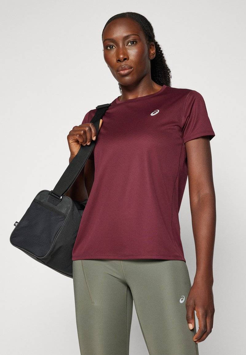 ASICS ASICS CORE TOP - Sports T-shirt - deep mars Letzter Tag