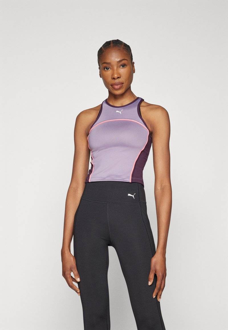 Puma Puma FIT TRAIN STRONG FITTED TANK - Top - pale plum