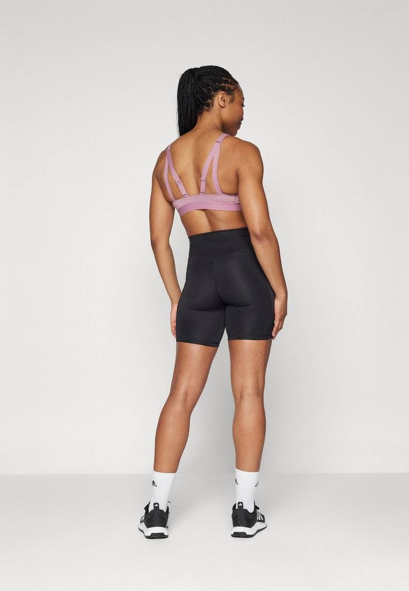 adidas Performance adidas Performance OPTIME ESSENTIALS STASH POCKET SHORT - Leggings - black Nur noch ein Tag übrig