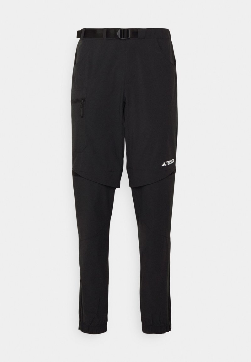 Adidas Terrex Adidas Terrex TERREX UTILITAS HIKING ZIP-OFF - Outdoor trousers - black Clearance-Verkauf