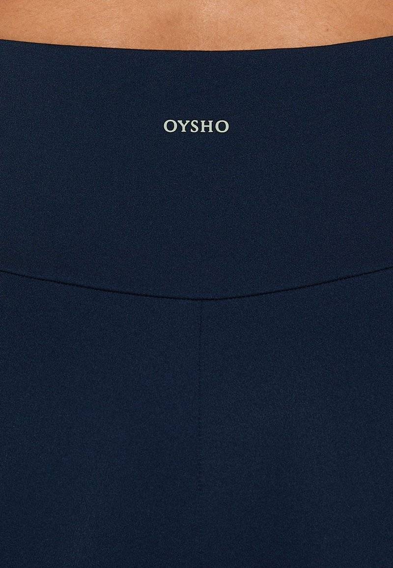 OYSHO OYSHO COMFORTLUX HIGH-RISE - Leggings - dark blue Speichern exportieren