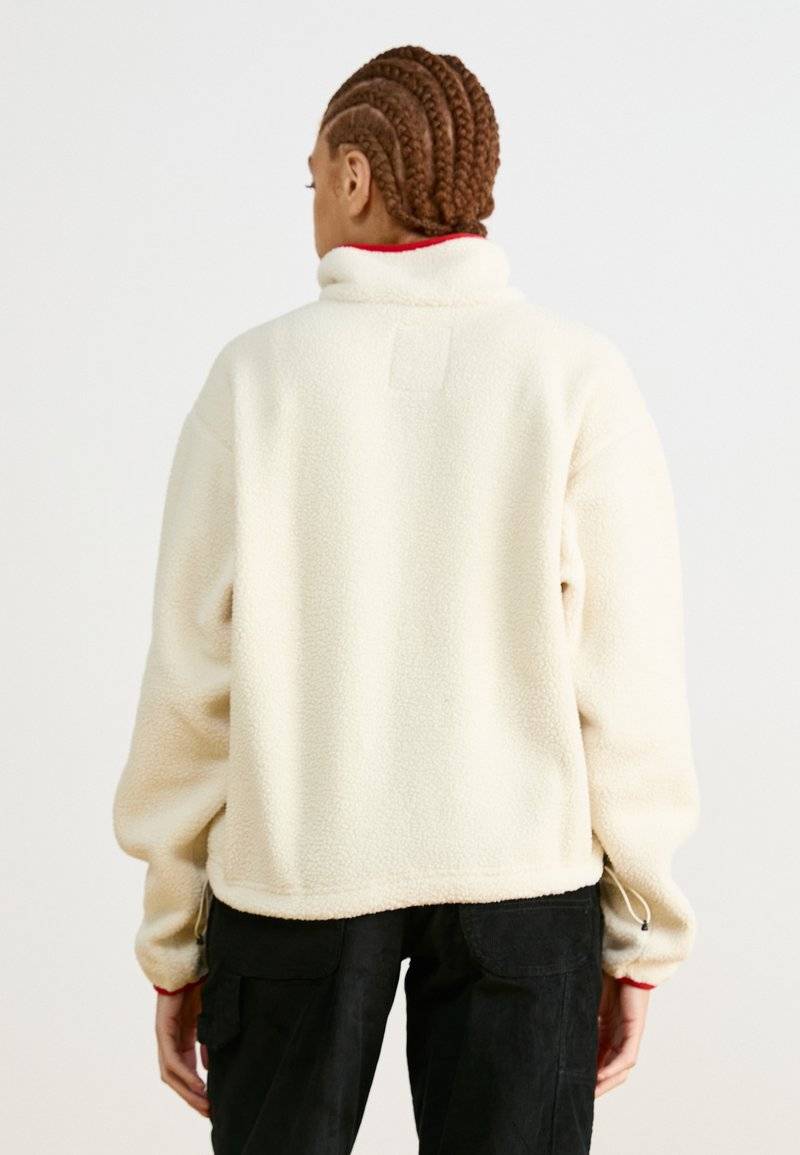 Columbia Columbia HELVETIA™ CROPPED HALF SNAP - Fleece jumper - chalk 50% Rabatt für begrenzte Zeit