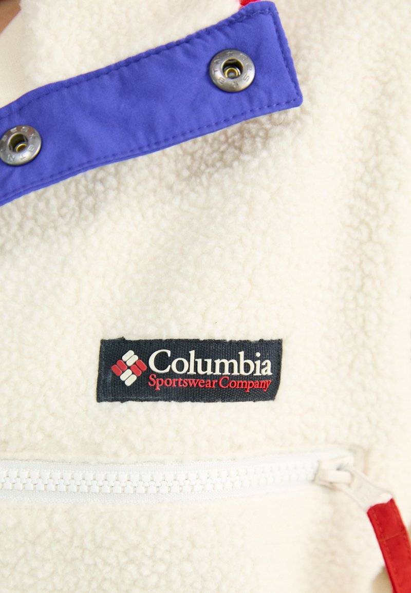 Columbia Columbia HELVETIA™ CROPPED HALF SNAP - Fleece jumper - chalk 50% Rabatt für begrenzte Zeit