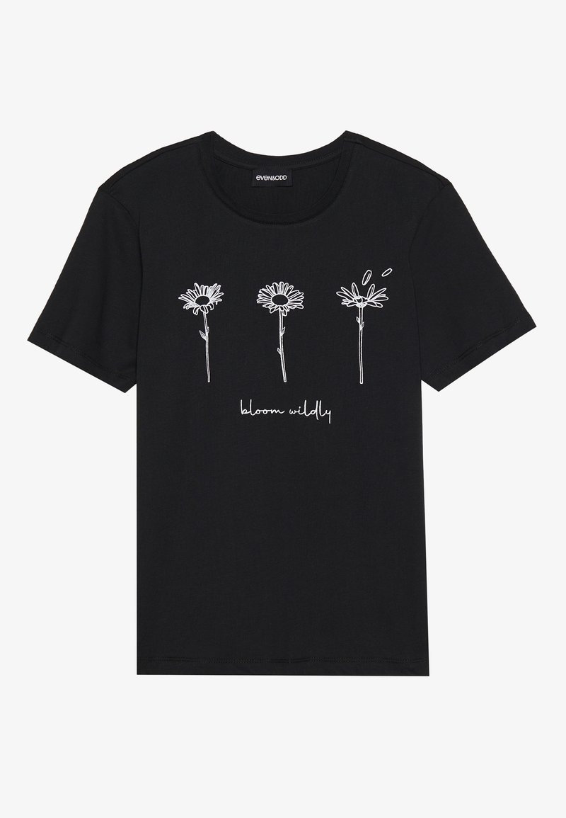 Even&Odd Even&Odd Print T-shirt - black Online