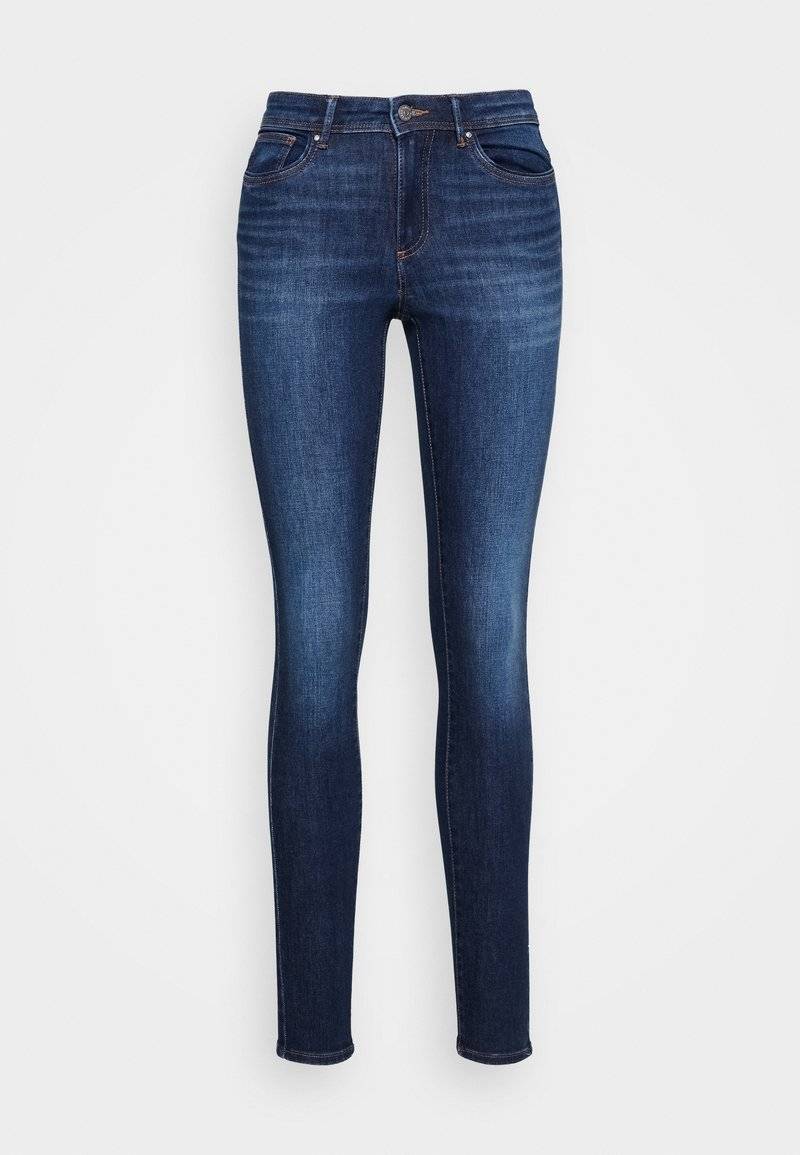 ONLY ONLY ONLWAUW - Jeans Skinny Fit - dark blue denim Limitierter Zeitrabatt
