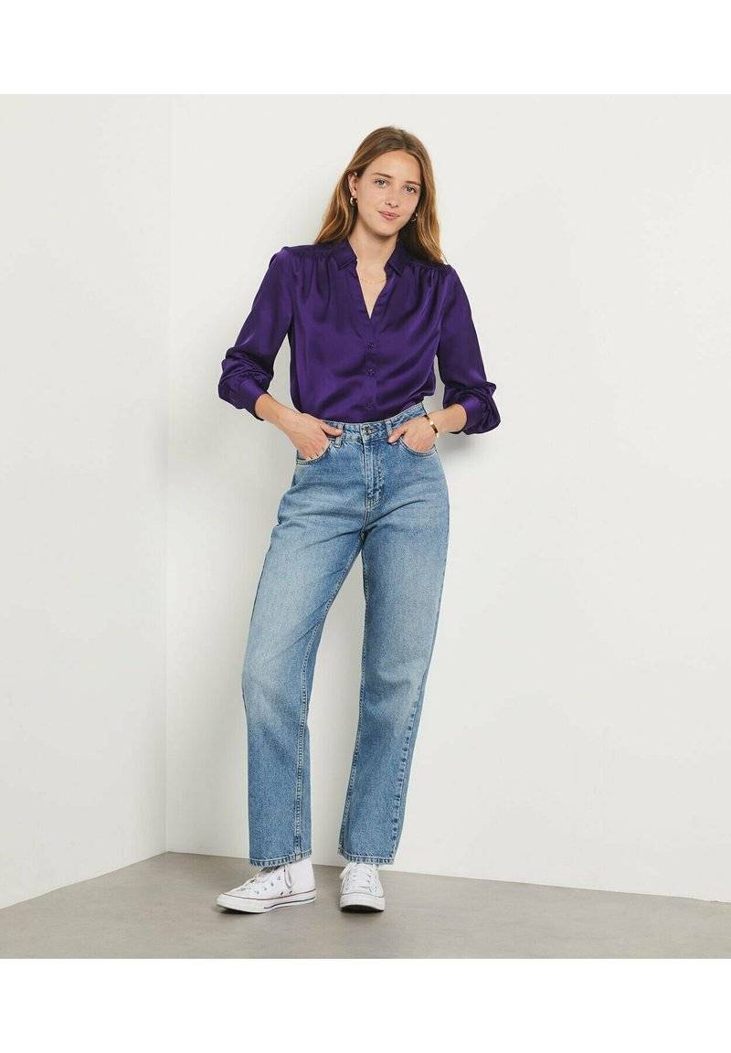 Etam Etam EOLYA - Button-down blouse - violet Fabrik Onlineshop