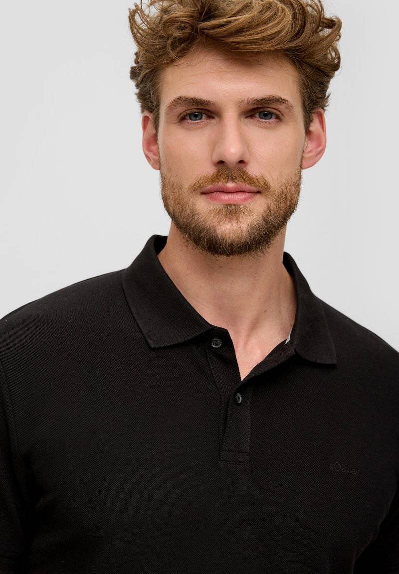 s.Oliver s.Oliver Polo shirt - schwarz Begrenztes Angebot