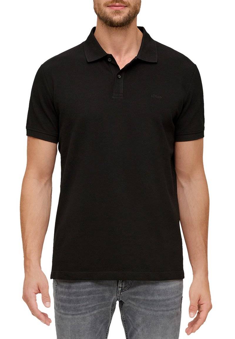 s.Oliver s.Oliver Polo shirt - schwarz Begrenztes Angebot