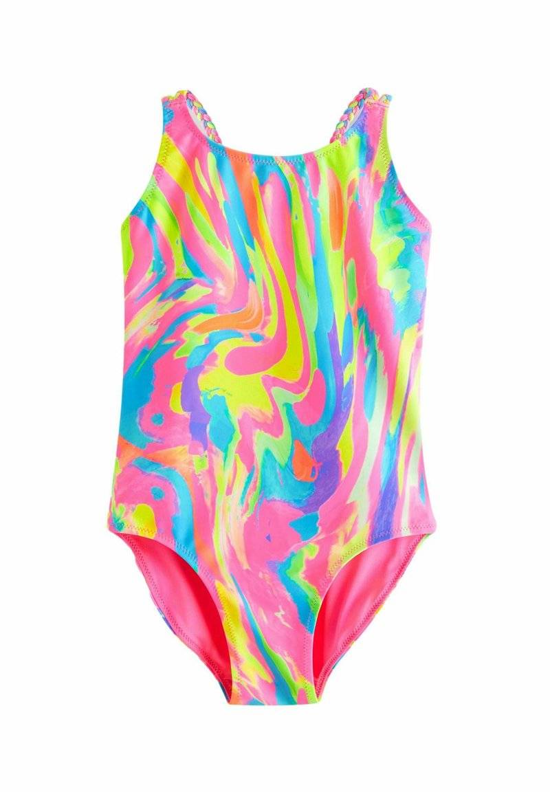 Next Next REGULAR FIT - Swimsuit - multi bright abstract print