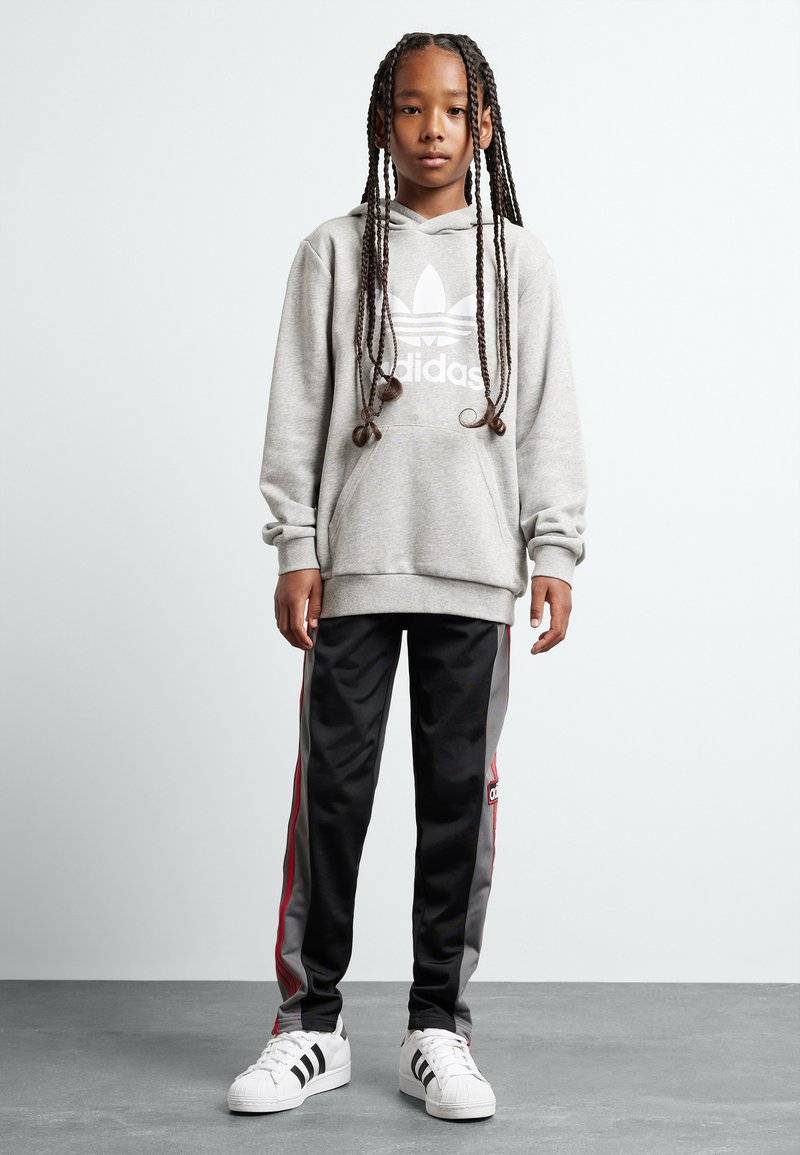 adidas Originals adidas Originals TREFOIL KIDS - Hoodie - medium grey heather Exklusivangebot