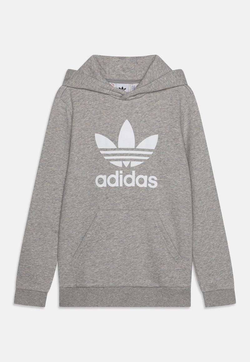 adidas Originals adidas Originals TREFOIL KIDS - Hoodie - medium grey heather Exklusivangebot