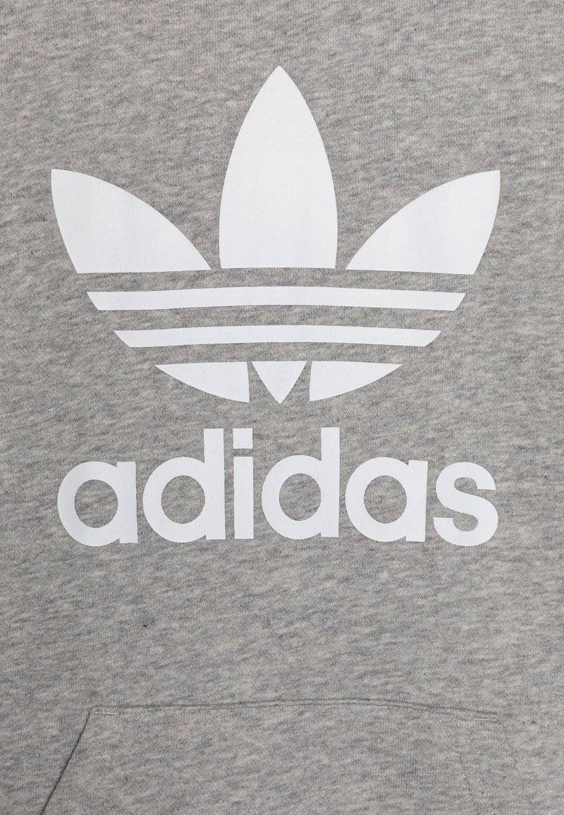 adidas Originals adidas Originals TREFOIL KIDS - Hoodie - medium grey heather Exklusivangebot