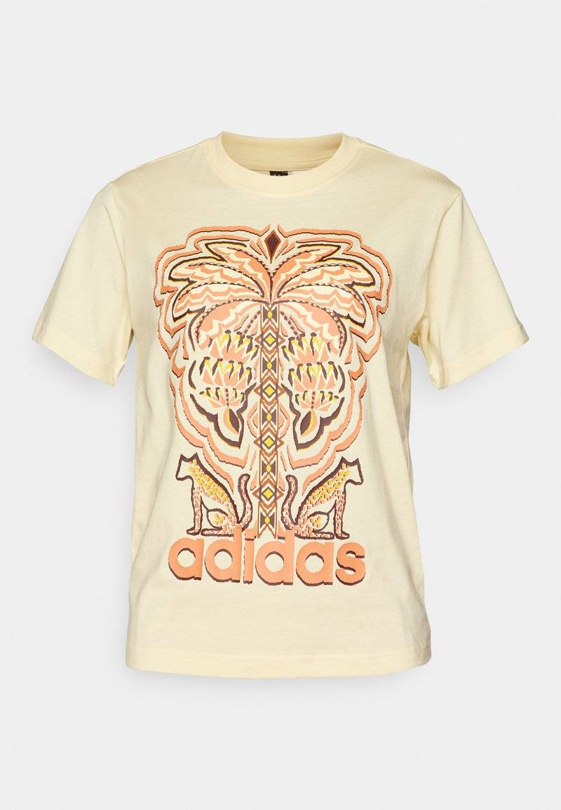 adidas Sportswear adidas Sportswear ADIDAS FARM RIO GRAPHIC - Print T-shirt - easy yellow JETZT KAUFEN