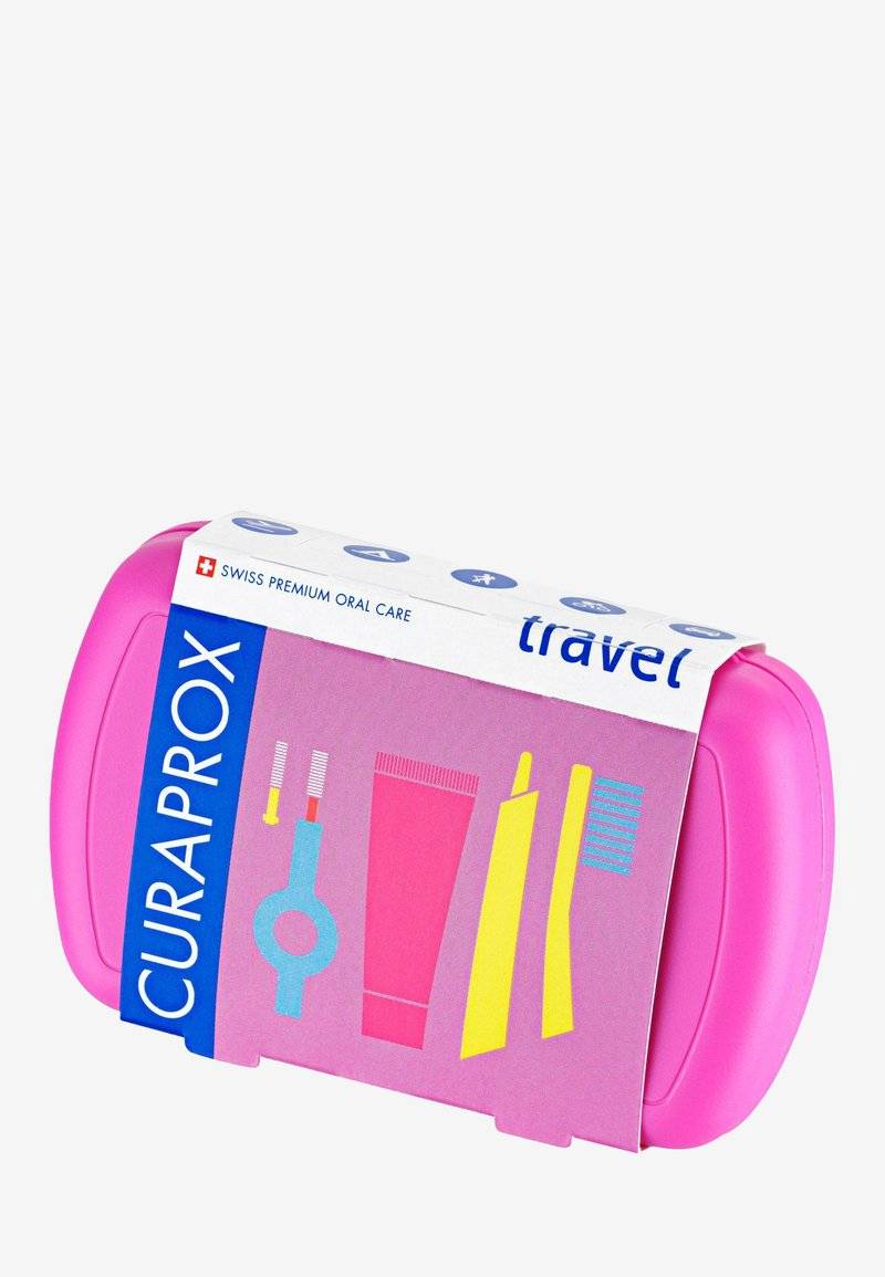 Curaprox Curaprox TRAVEL SET - Bath and body set - pink Sonderangebot der Fabrik