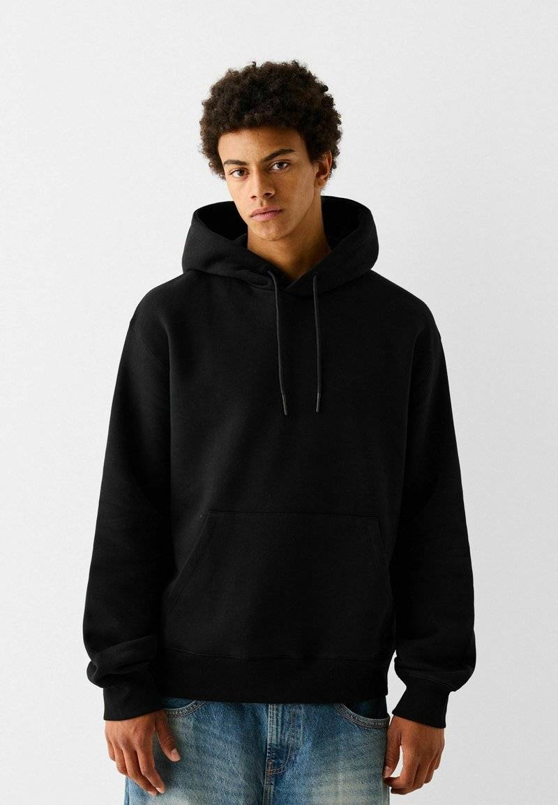 Bershka Bershka Hoodie - black denim Outlet