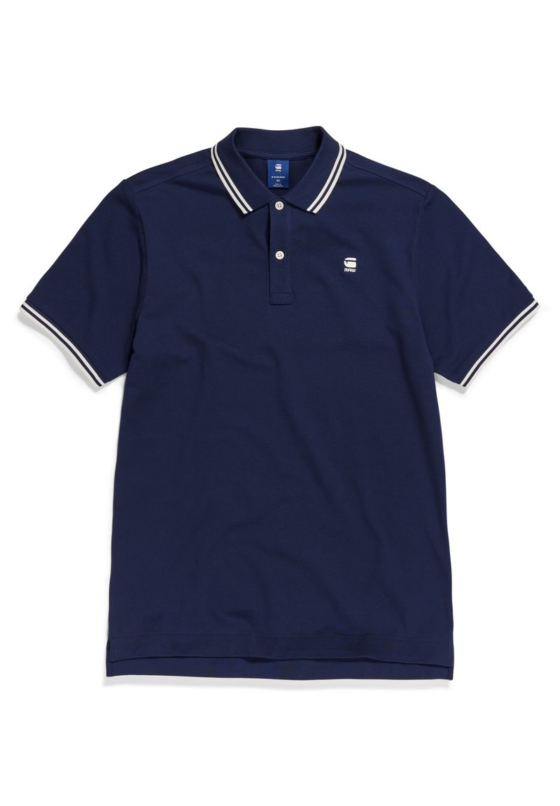 G-STAR G-STAR DUNDA SLIM STRIPE - Polo shirt - sartho blue Auslauf
