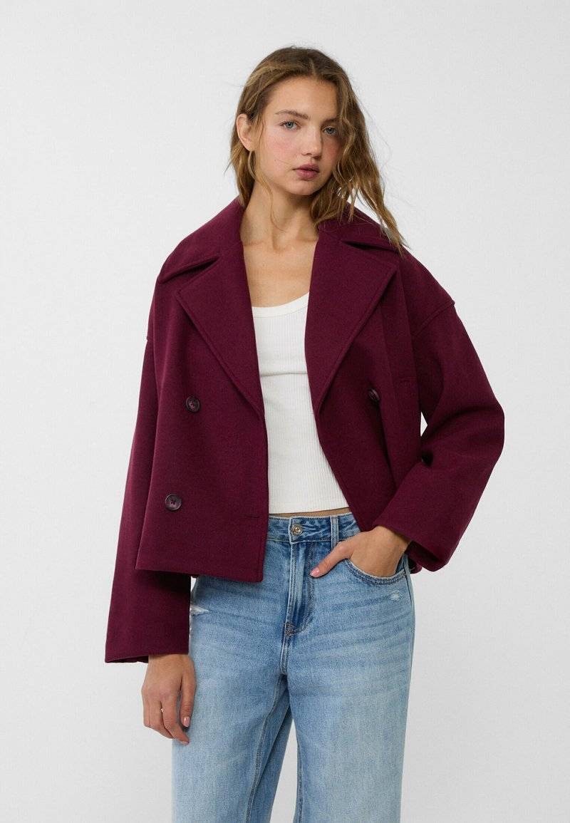 Stradivarius Stradivarius SOFT - Blazer - bordeaux Angebote