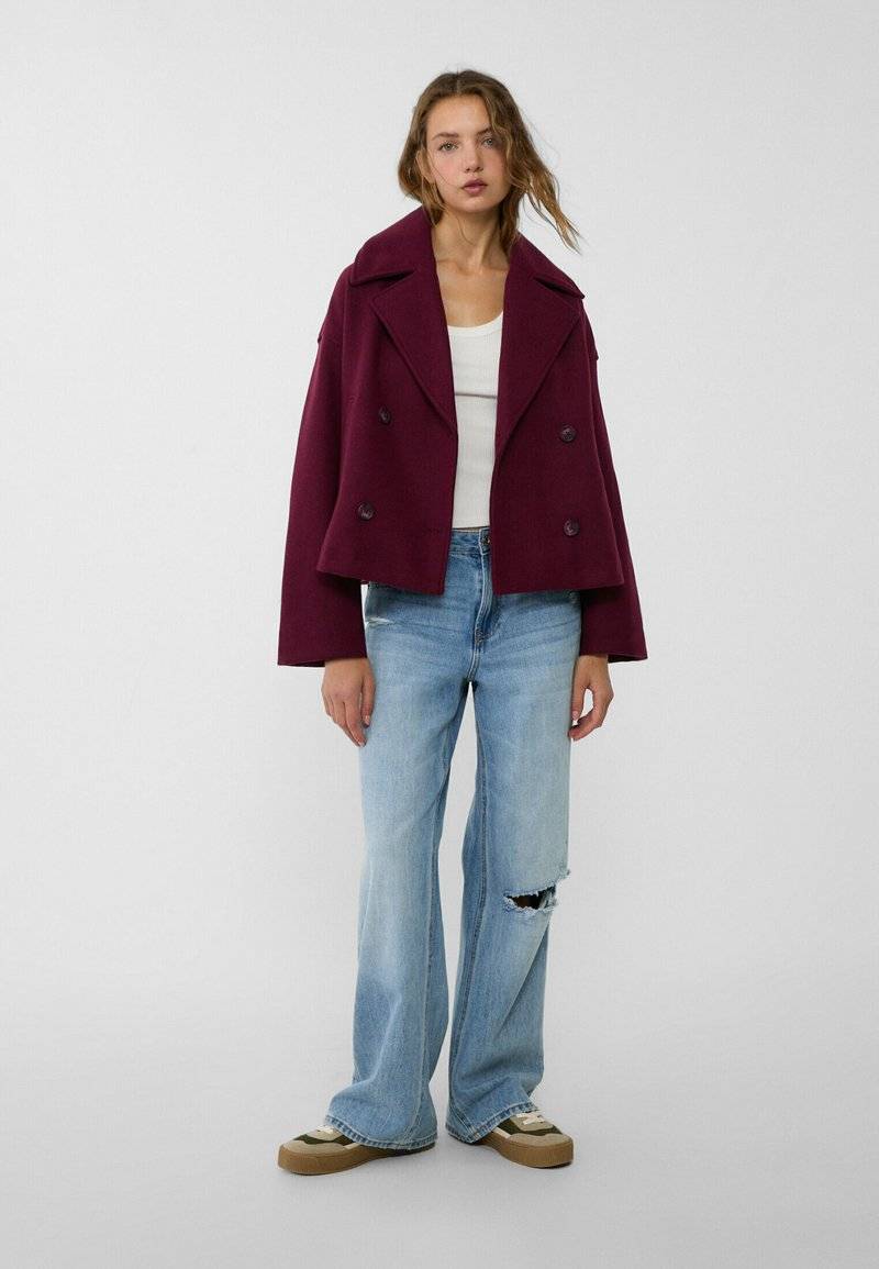 Stradivarius Stradivarius SOFT - Blazer - bordeaux Angebote