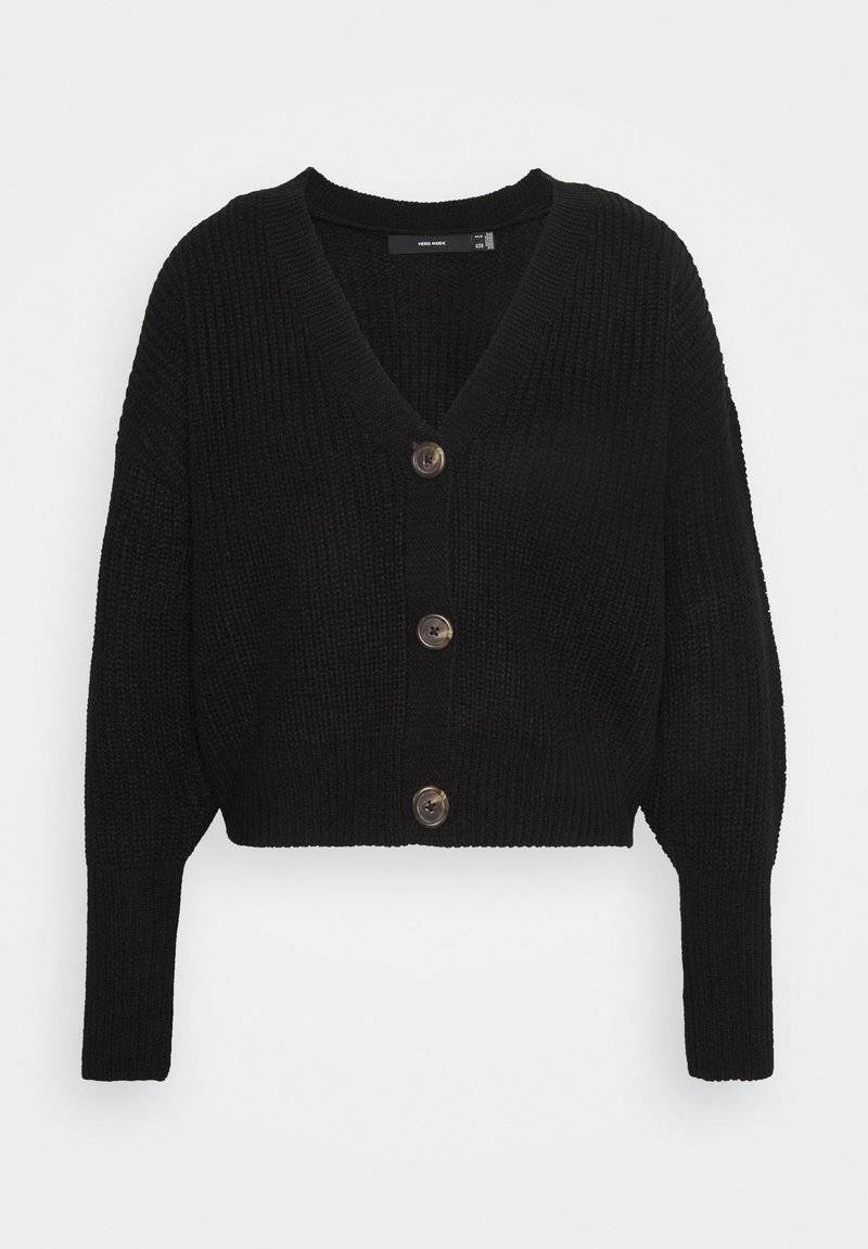 Vero Moda Vero Moda VMLEA VNECK - Cardigan - black Fabrik Onlineshop