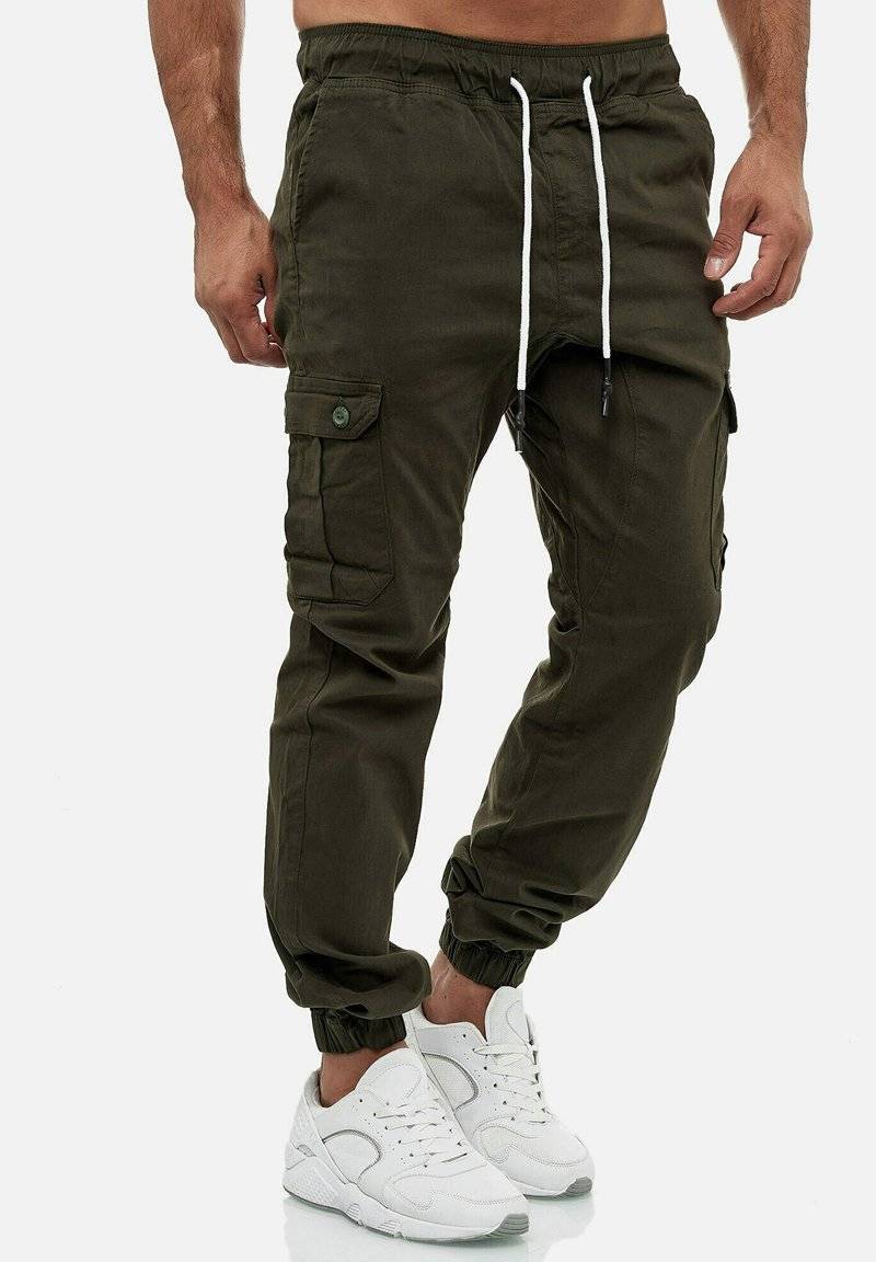 Tazzio Tazzio Cargo trousers - khaki Günstig kaufen