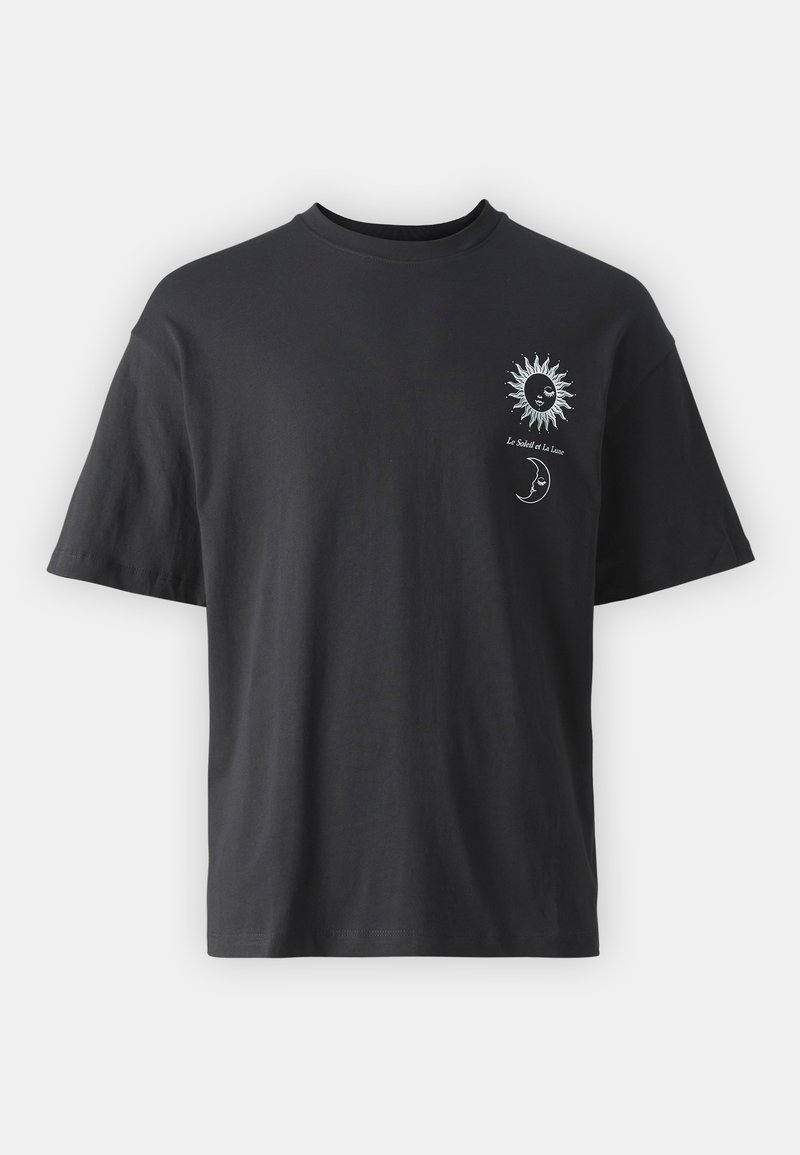 Jack & Jones Jack & Jones JORSOLEIL TEE CREW NECK UNISEX - Print T-shirt - black Online Shopping