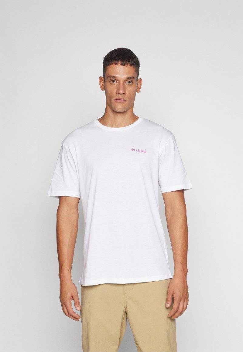 Columbia Columbia ROLLINGWOOD PARK GRAPHIC - Print T-shirt - white Super Sparpreis