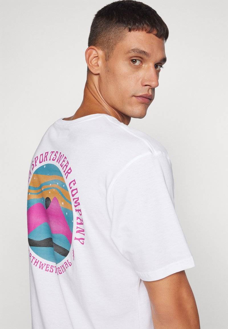Columbia Columbia ROLLINGWOOD PARK GRAPHIC - Print T-shirt - white Super Sparpreis