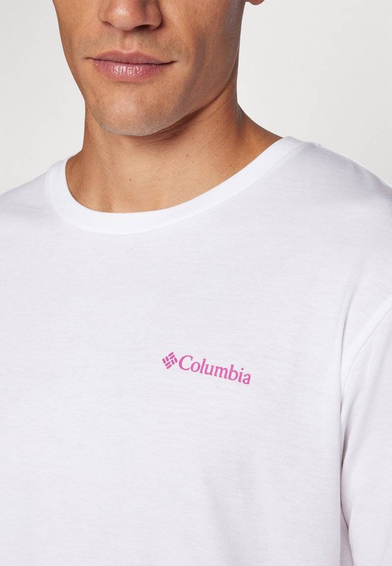 Columbia Columbia ROLLINGWOOD PARK GRAPHIC - Print T-shirt - white Super Sparpreis